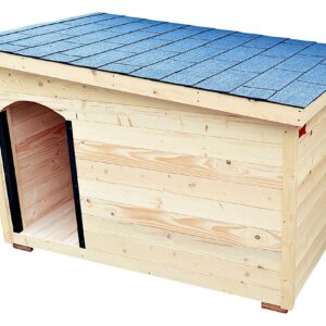 Zateplená búda pre psa MAXIM (transparentný)