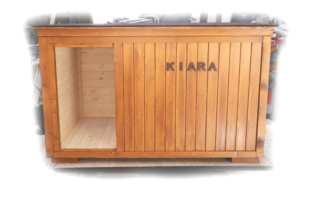 Psia búda BOLT s vodorovnou strechou #2