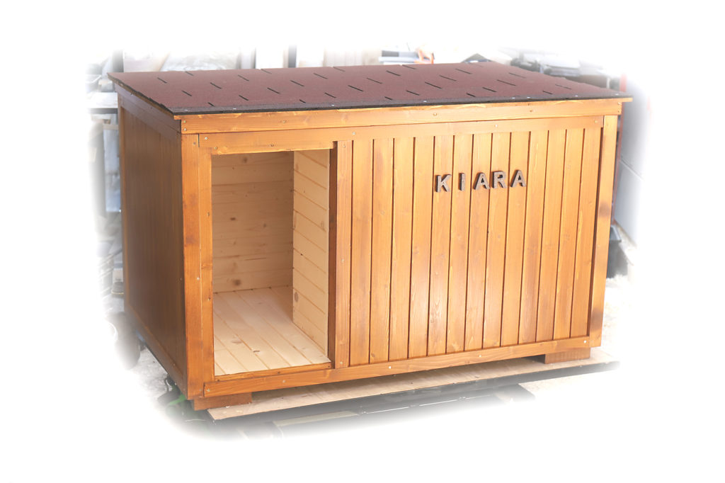 Psia búda BOLT s vodorovnou strechou #3