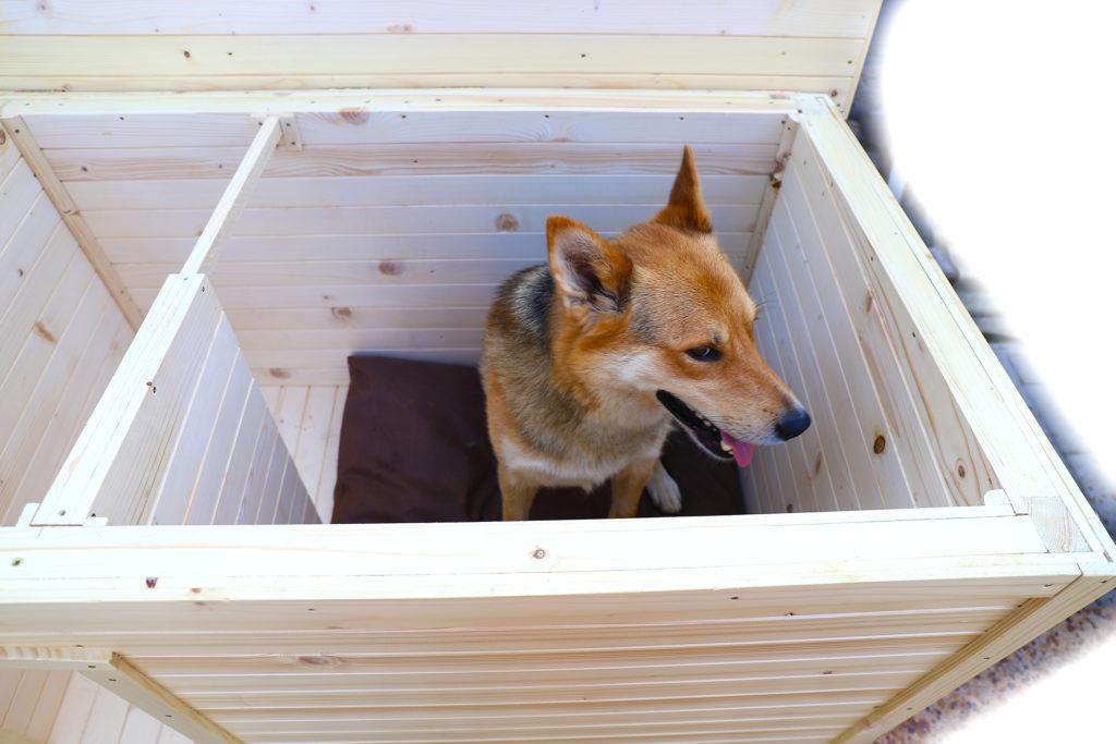 Vodeodolný vankúšik do búdy - tmavohnedý 75 x 70 cm #10.
