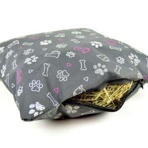 Vodeodolný vankúš pre psa / mačku - kostičky