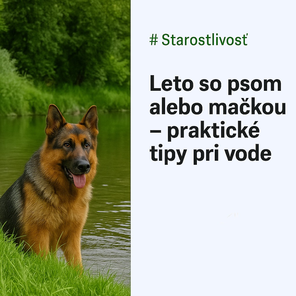 Letné radosti pri vode: Ako si leto užívajú psy a mačky - BUDYNAMIERU.eu